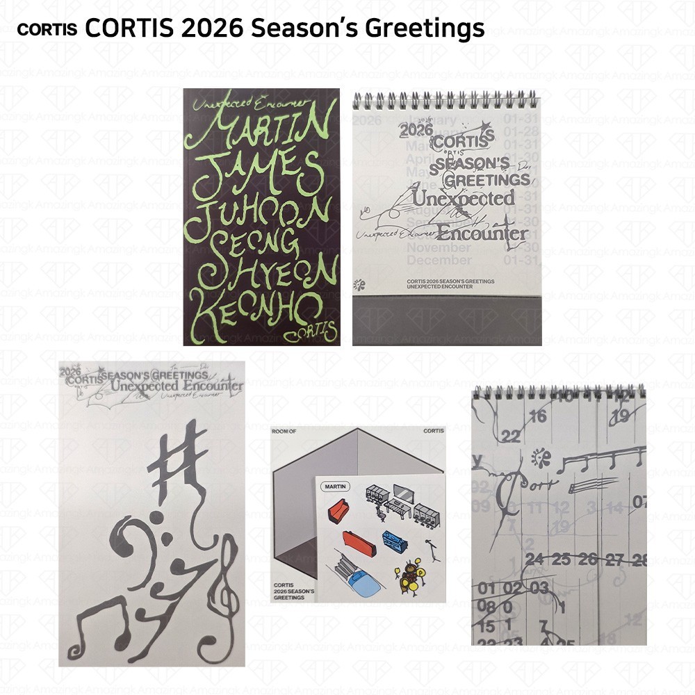 Cortis 2026 SEASON'S GREETINGS Diary Calendal Booklet Photobook