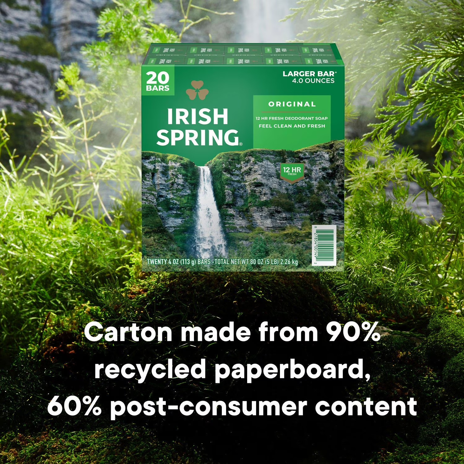 Irish Spring Bar Soap, Original Clean (4 oz., 20 ct.) Great Price