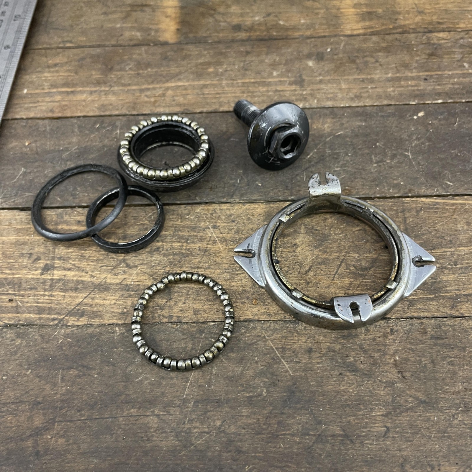 1 1/8 BMX Gyro Detangler Headset Parts Freestyle Top Bolt Potts Stack Hardware