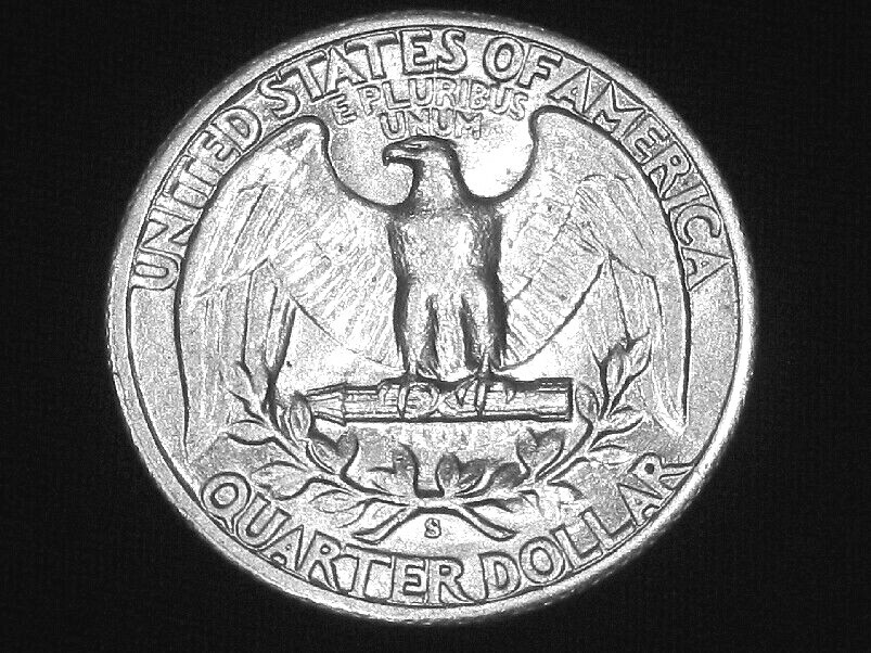 1942-S Washington Quarter --- Almost Uncirculated