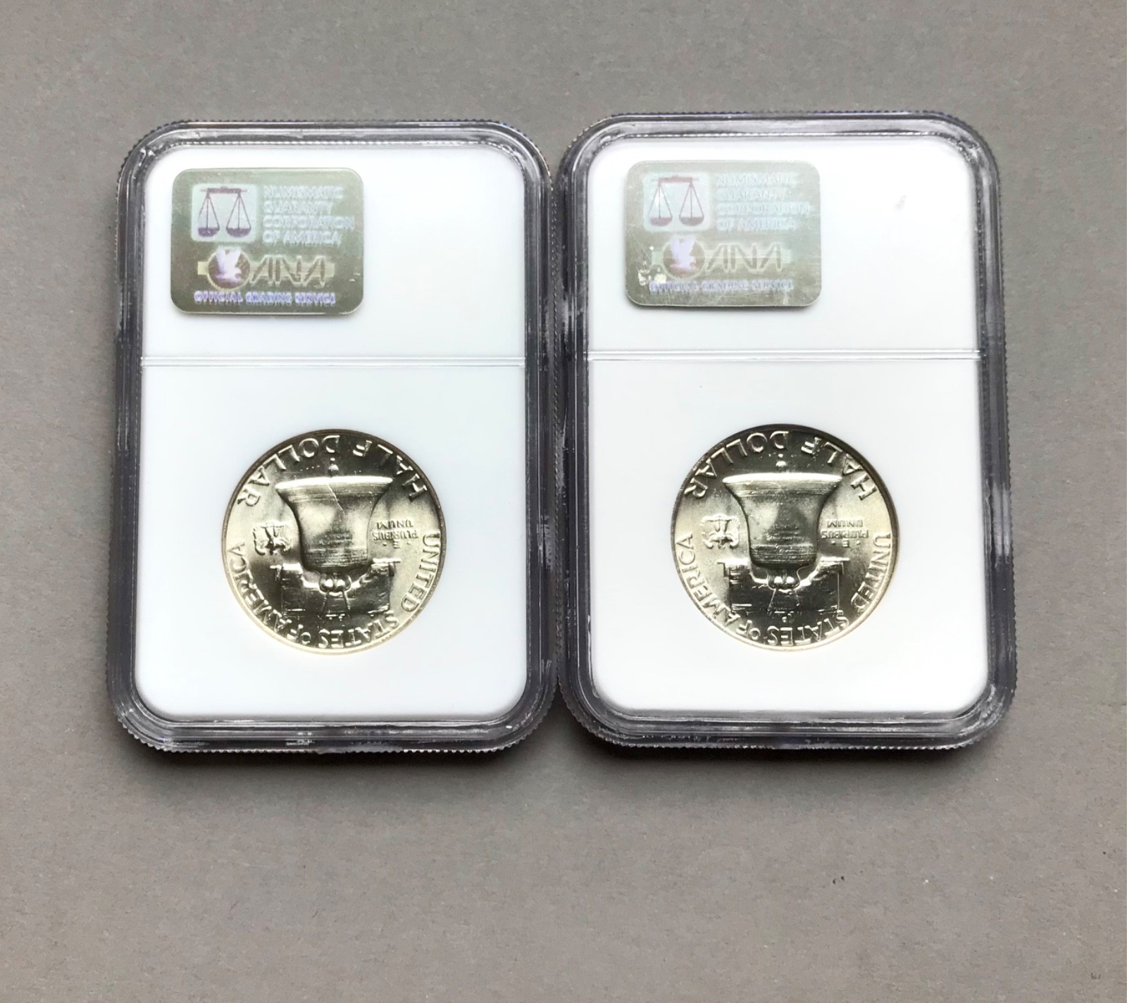 1959, 1959D Franklins NGC MS65