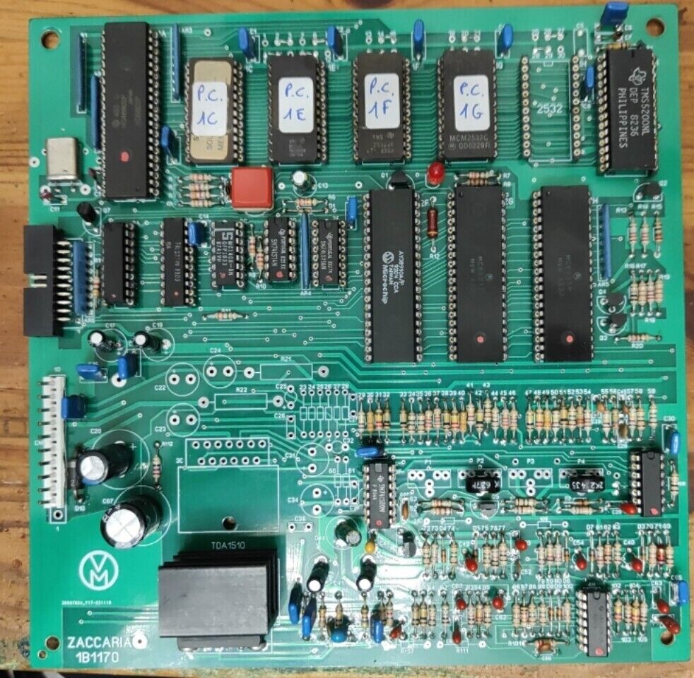Zaccaria 1b1170 Audio Sound Board Repro Card