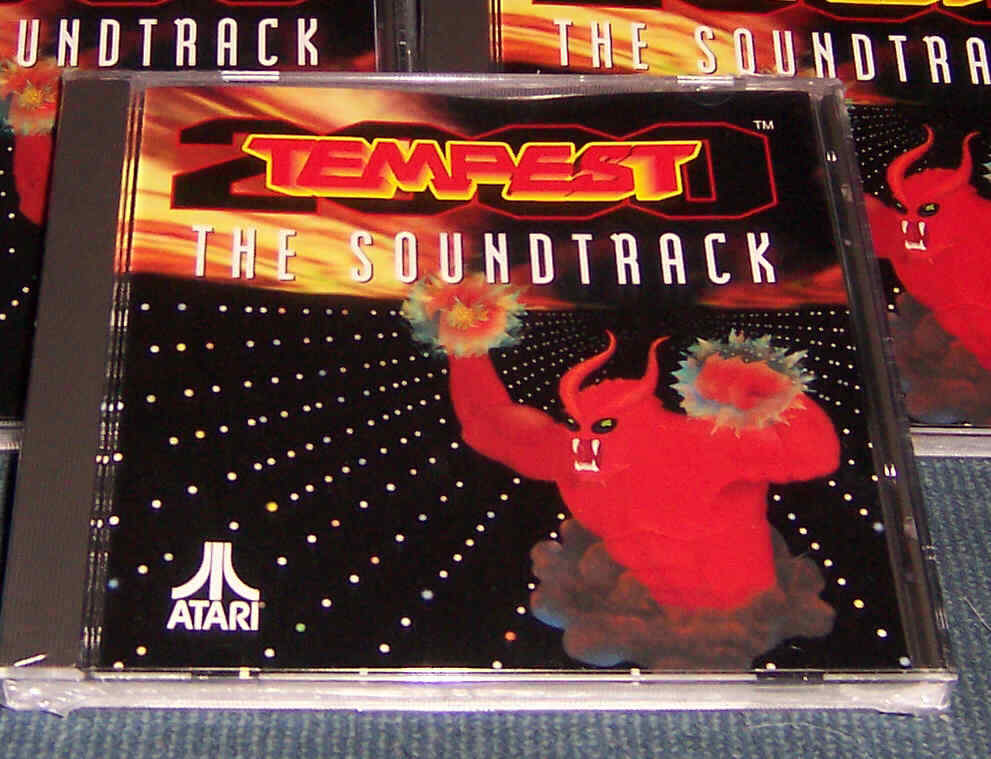 TEMPEST AUDIO CD Atari Jaguar NEW Factory Sealed