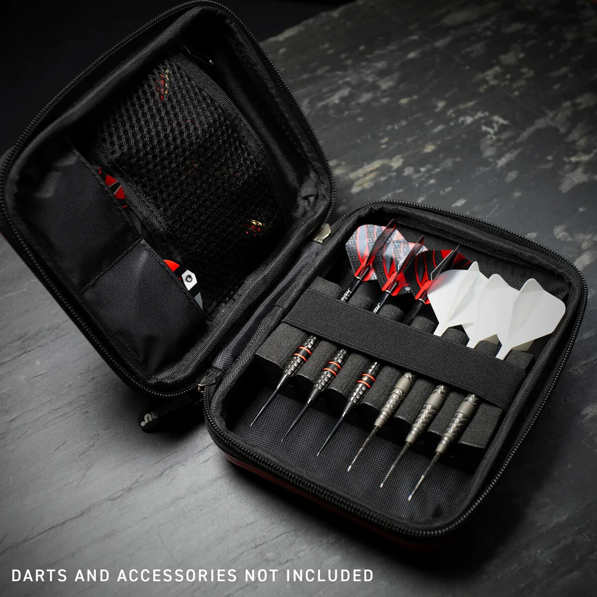 WINMAU ARMOR G2 DART CASE BLACK 2 SETS LOADED