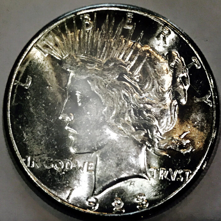 ⭐️1923 S PEACE DOLLAR⭐️EXTREME RARITY MS+++⭐️SHOW STOPPING GEM⭐️WOW COIN⭐️