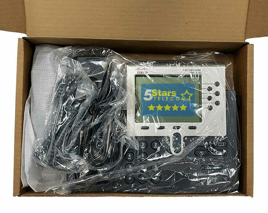 Cisco 7961G IP Phone (CP-7961G=) Renewed (Grade A) 1 Year Warranty
