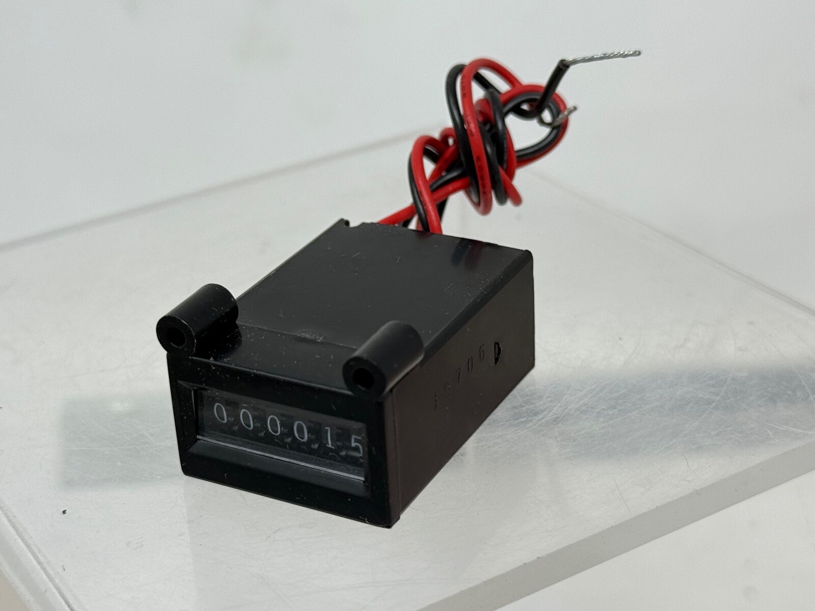 NEW Happ Front Mount Coin Meter with Diode 12VDC  6 Digit Happ part# 42-0750-00