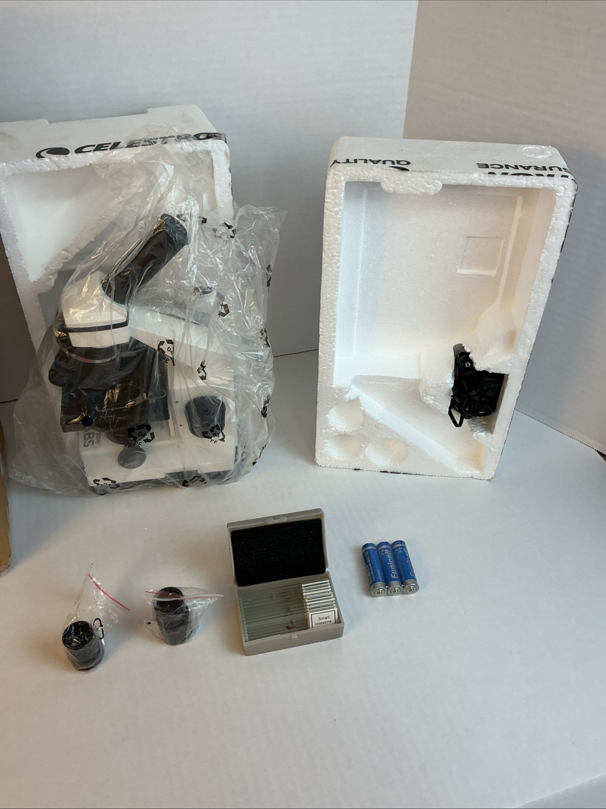 Celestron CM800 Compound Microscope White 800x Magnification