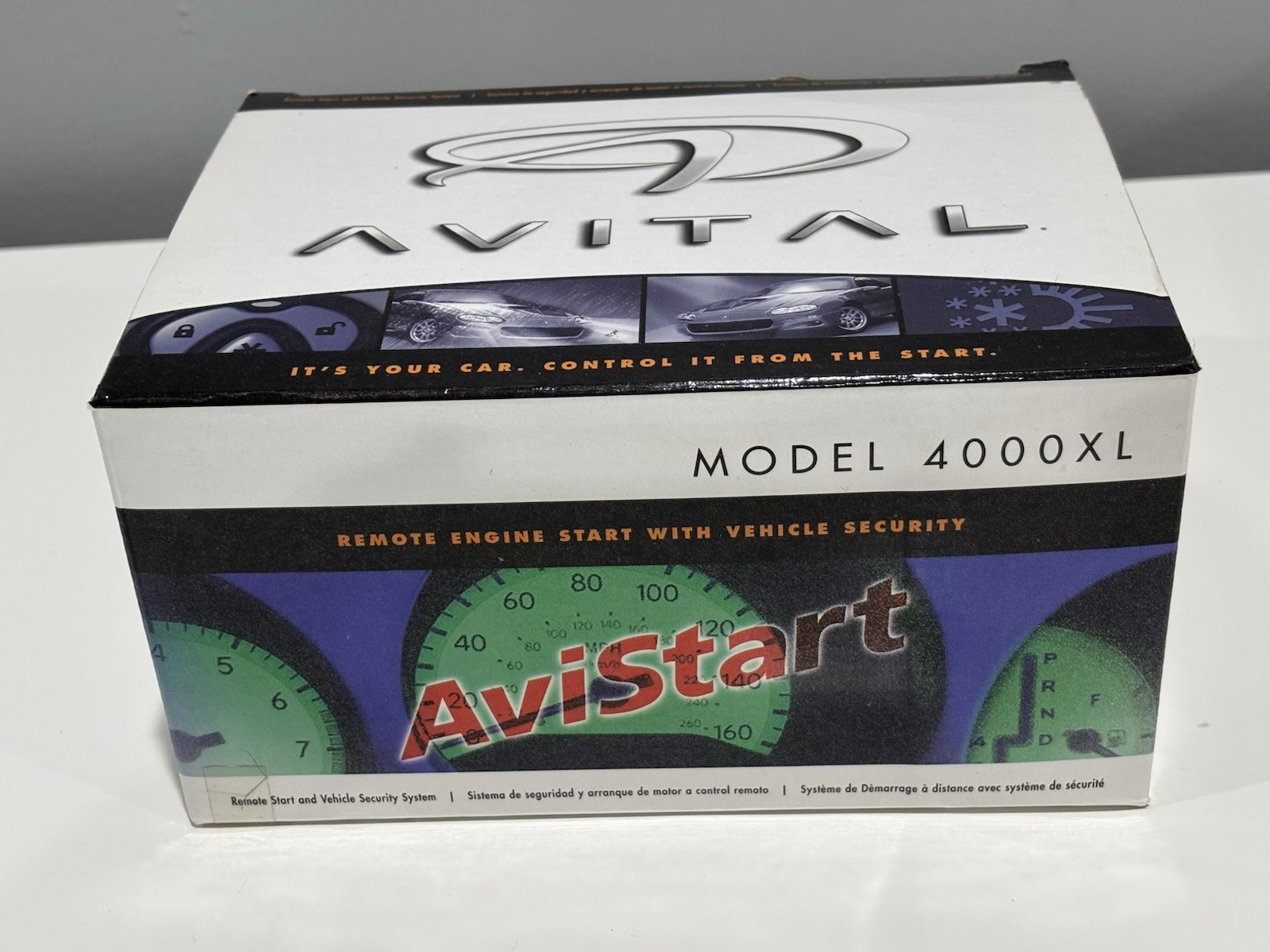 Avital Model 4000xl Remote Car Start Alarm New Open Box