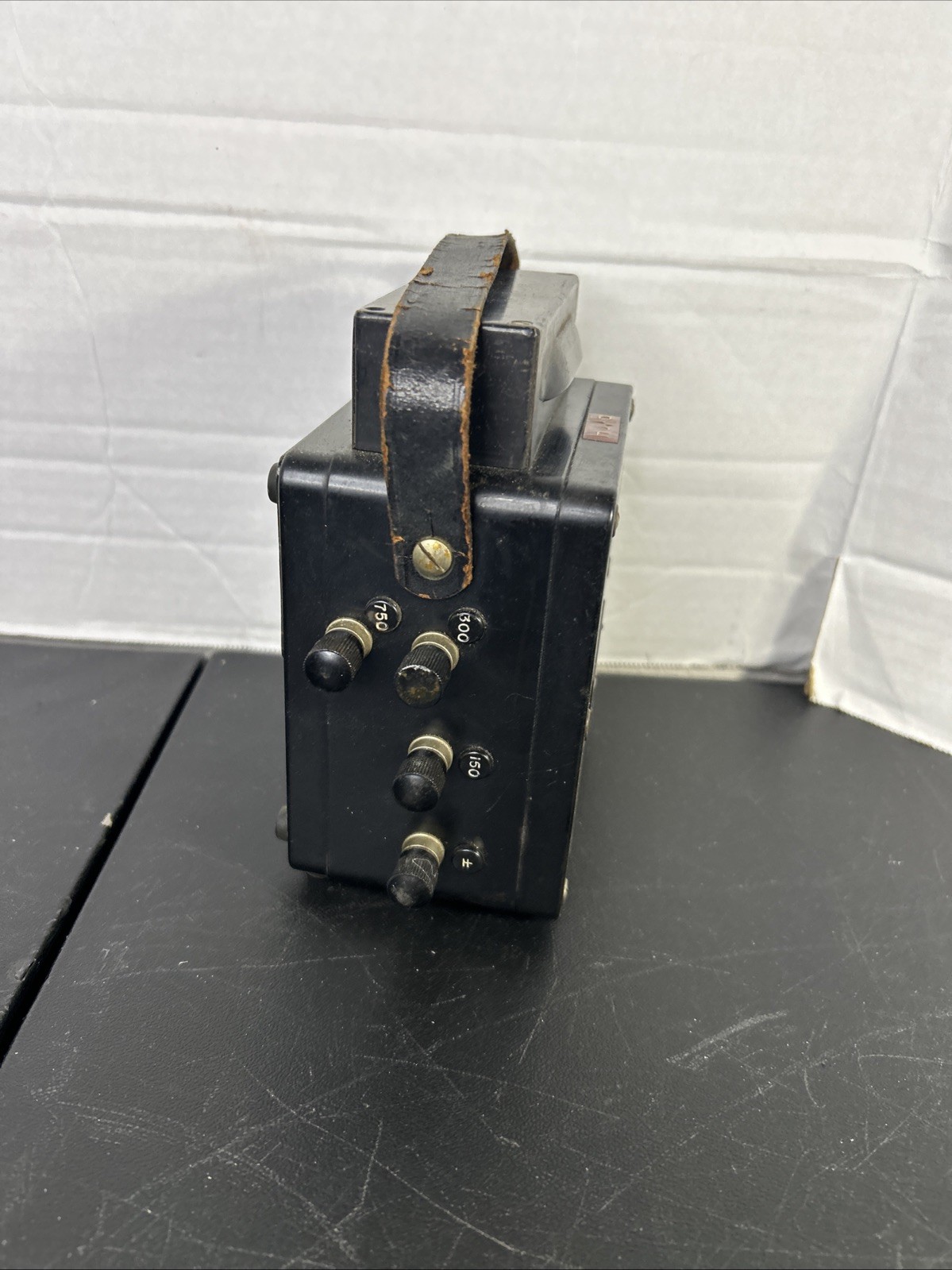 Vintage Weston AC Voltmeter Zero Corrector Meter Model 433 (untested)