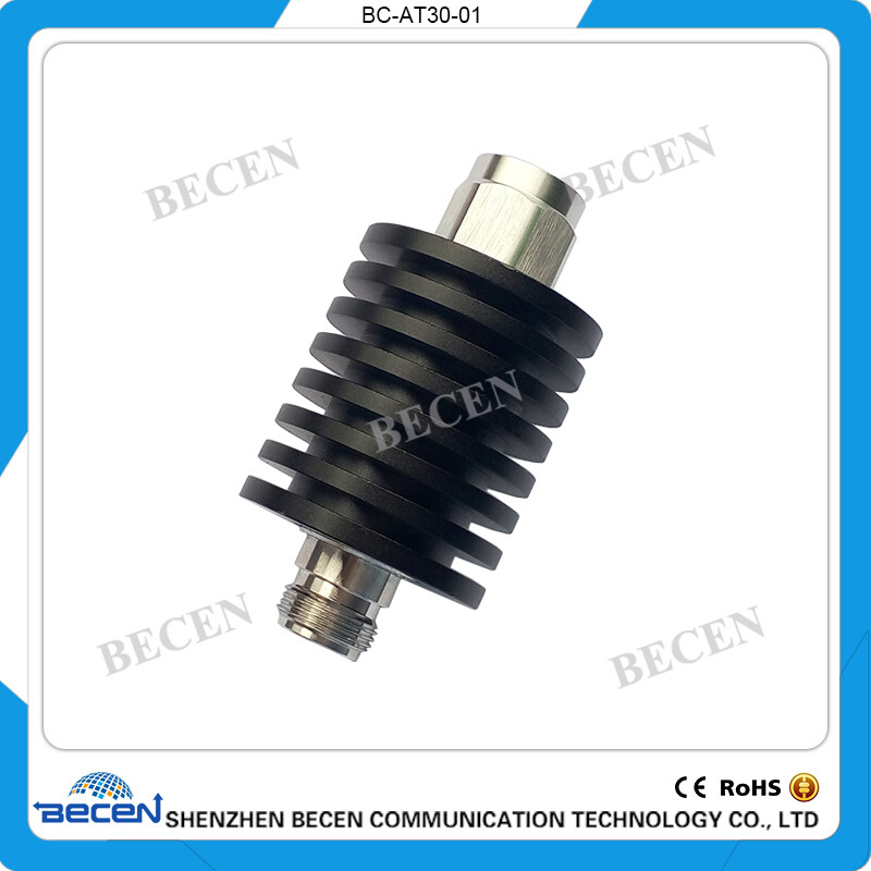 rf Attenuator 30W N 15dB Attenuator Plug male to Jack female 30 Watt DC-3Ghz