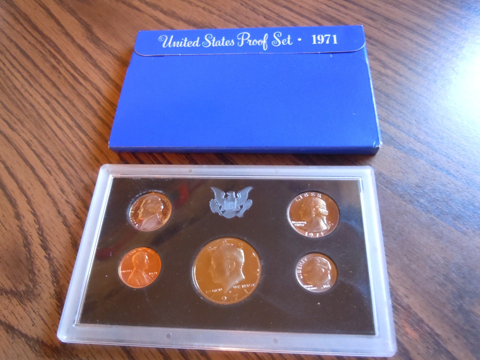 1971 U.S PROOF SET(5 coins) sealed in original US MINT PACKAGING