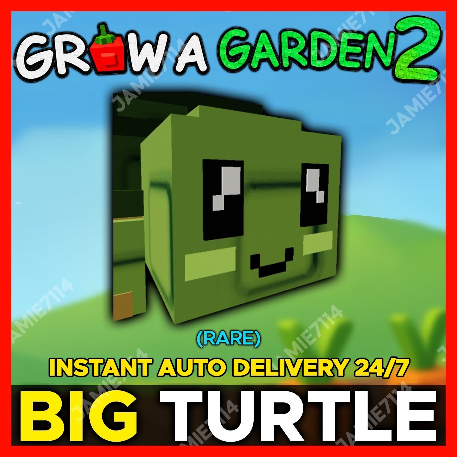 🪴Grow a Garden 2 | Big Turtle | GAG2 Fast & Easy
