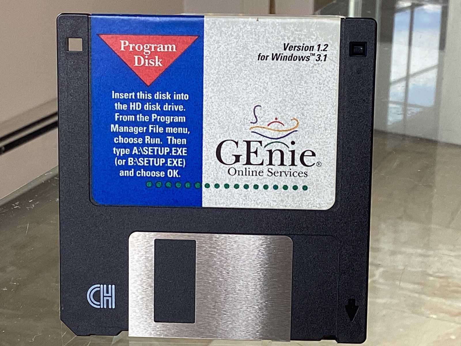 VINTAGE 1994 GEnie G E INFORMATION SERVICES ONLINE - TESTED
