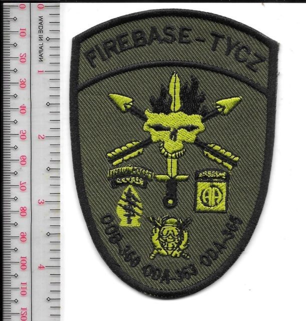 US Army Afghanistan 3rd Special Forces Gp 82nd Airborne Division Fireb NO TARIFF