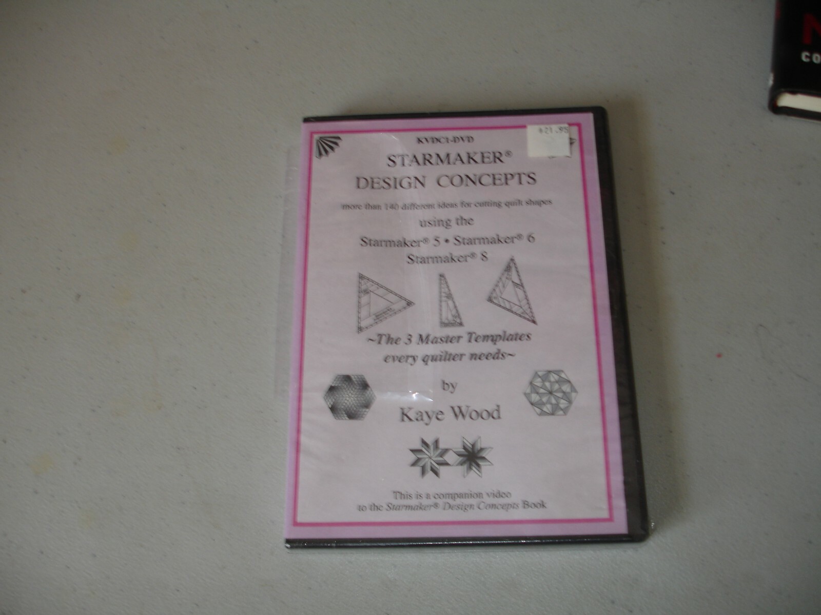 Starmaker Design Concepts by Kaye Wood (DVD, 1996) Brand New, Quilting