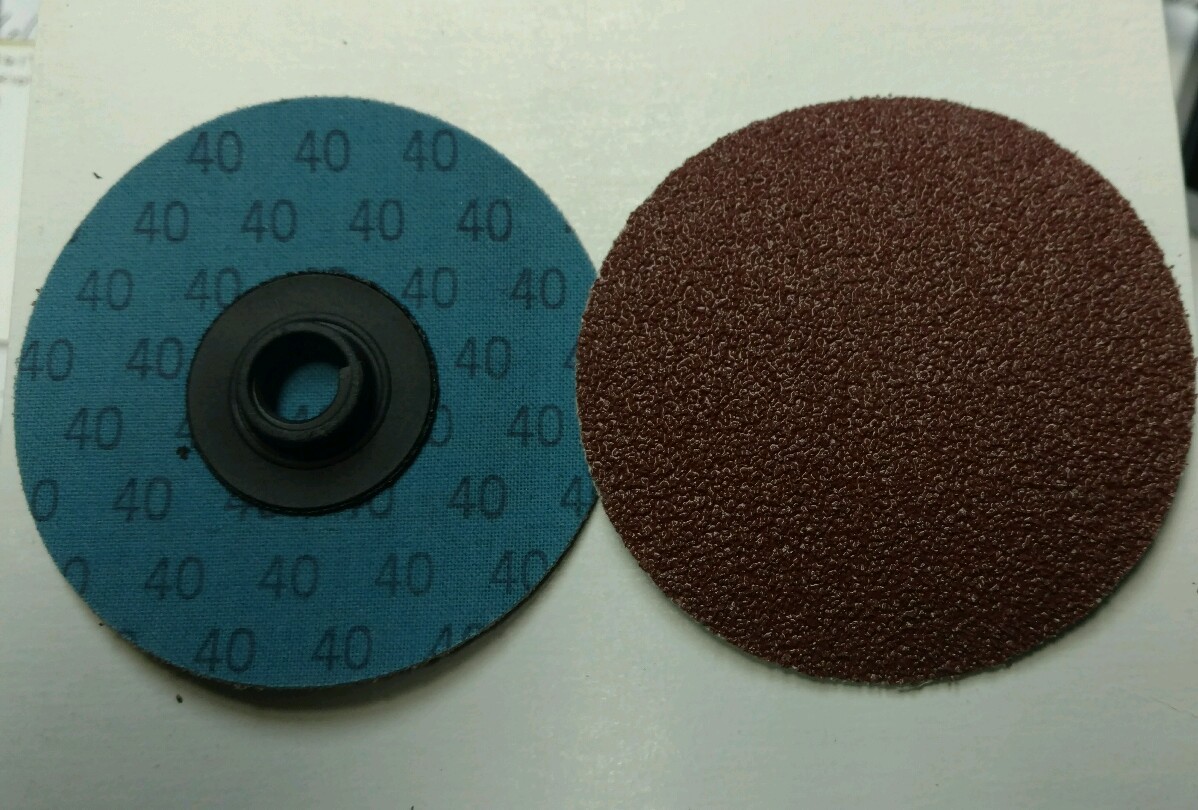 VSM 70758 3" Quick Change Type S - Sanding/Grinding Discs 40 Grit, Qty. 100