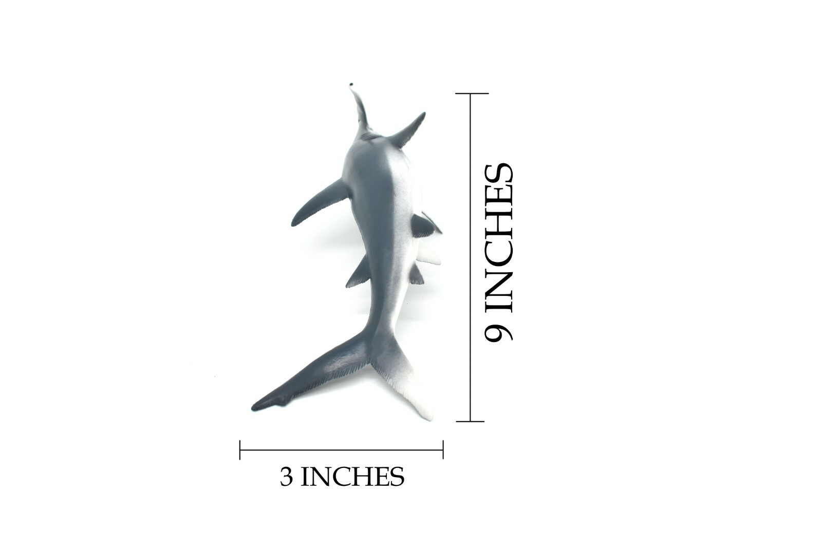 Hammerhead Shark, Very Nice Rubber Replica 9" F099 B495