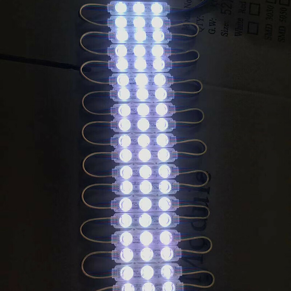 Super Bright 5050 RGB IP65 LED Module Lights Store Front Window +Remote+US POWER