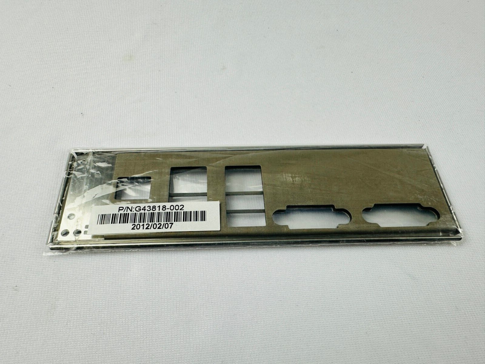 Intel G43818-002 Faceplate