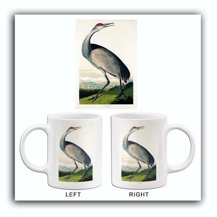 Hooping Crane #2 - 1827 - Illustration Mug
