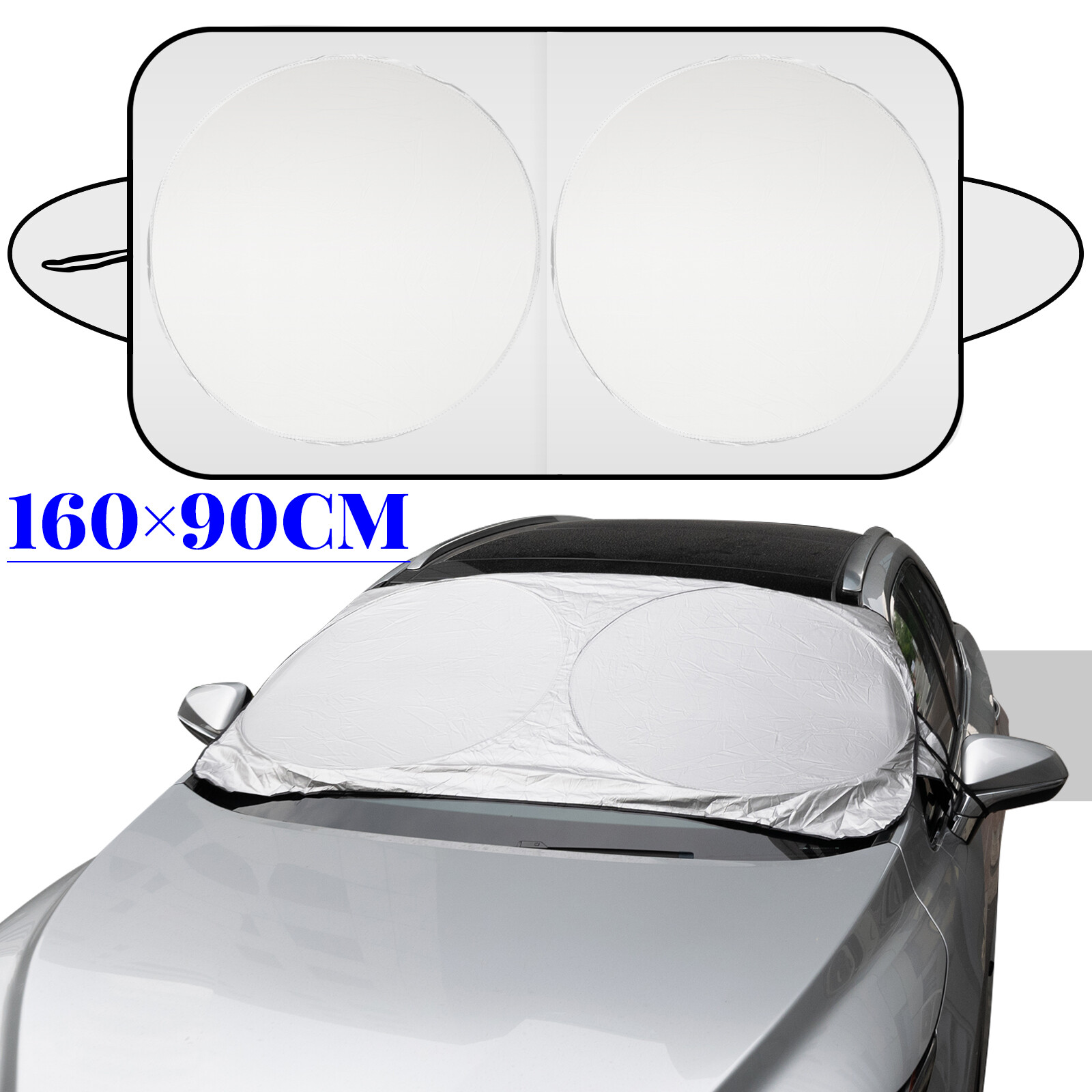 Sun UV Shade For Tesla 3 Y Windshield Visor Block Cover Protector Truck Car