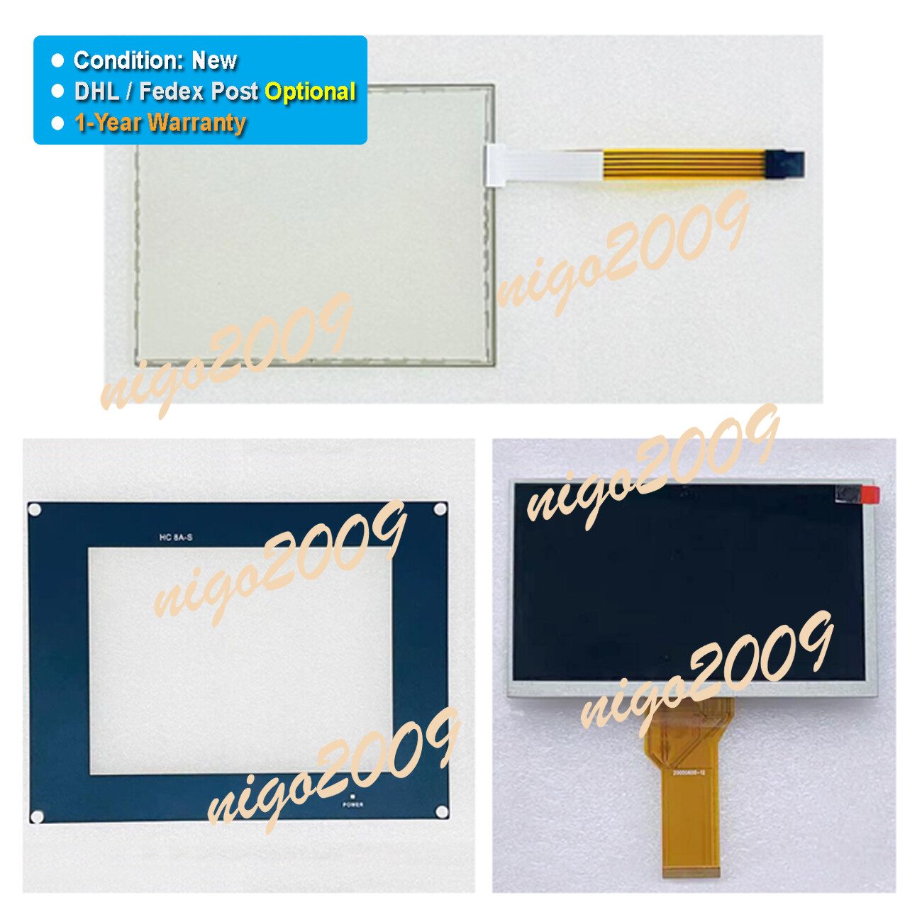 Fit for SYNTEC F11-HC8A-S Touch Screen Glass Film LCD Display SYNTEC HC 8A-S