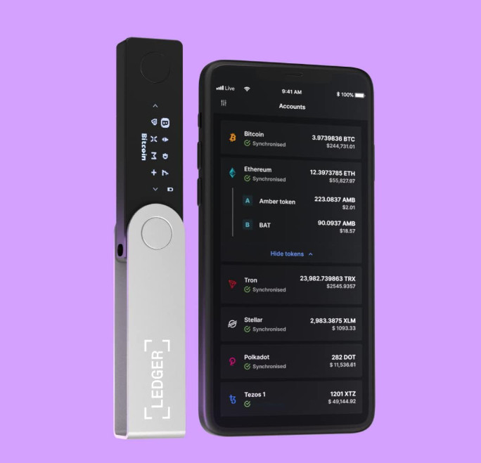 Ledger Nano X Crypto Hardware Wallet