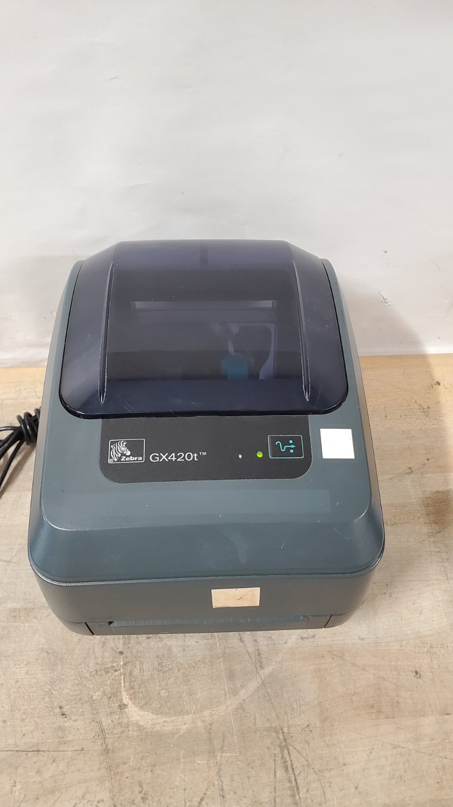Zebra GK420T Thermal Label Printer No Power Supply