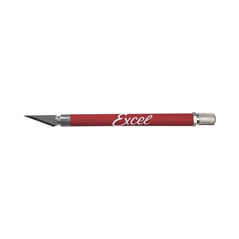 Excel #16024:  K18 RED Grip-On Knife w/#11 Blade in the USA; NEW