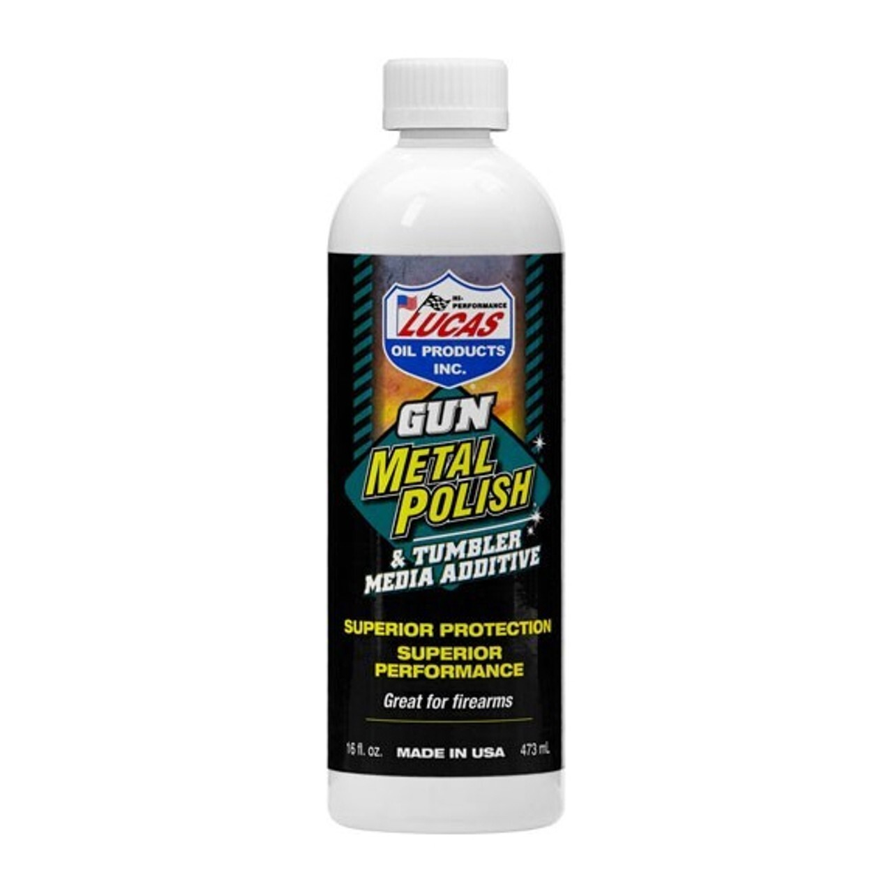 LUCAS GUN METAL POLISH 16FL OZ