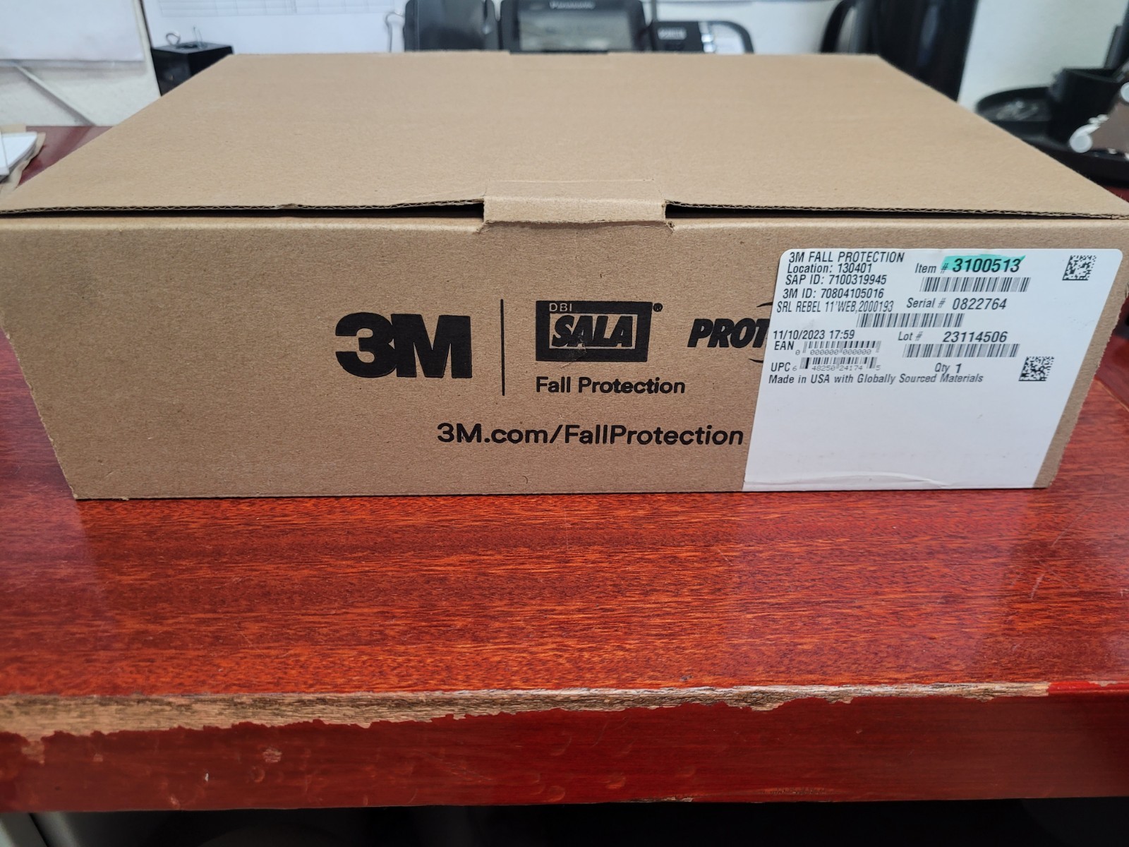 3M 3100513 Self Retracting Lifeline Web Snap Hook Construction Fall Protection