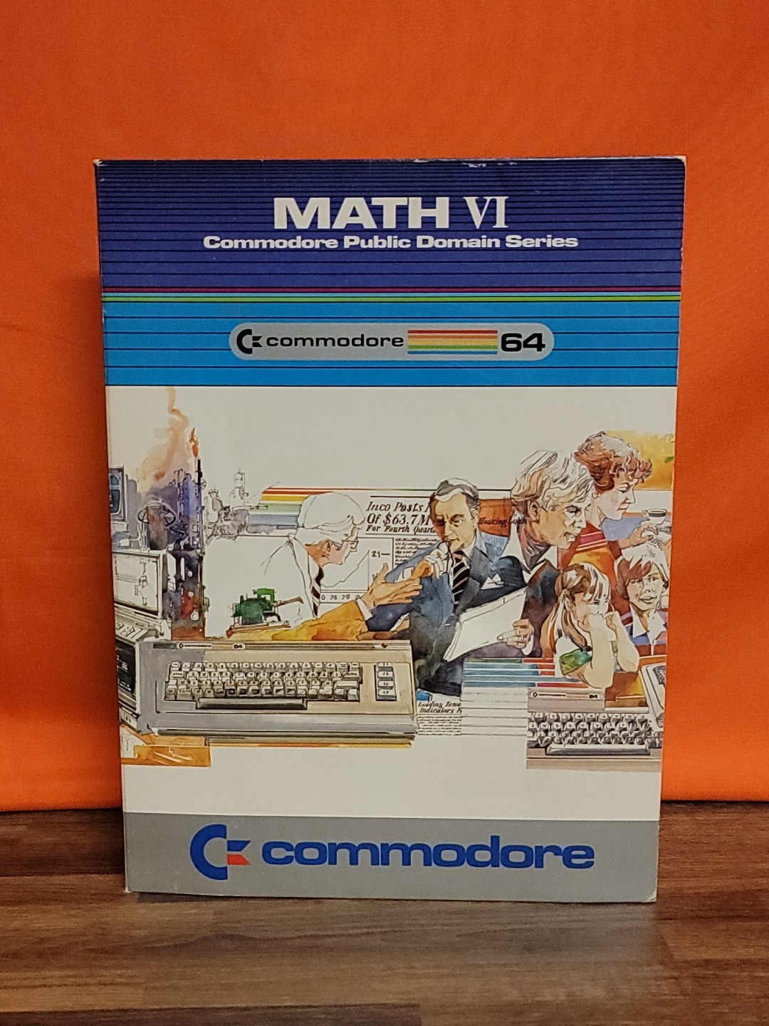 Math IV Public Domain Series (Commodore 64, 1983) Complete in Sleeve
