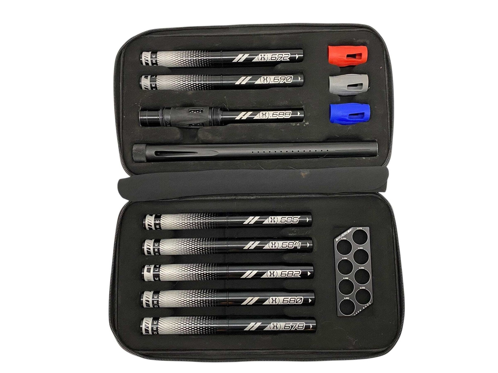 HK Army 15" LAZR Barrel Kit Black Inserts - Black/Black Cocker Threads