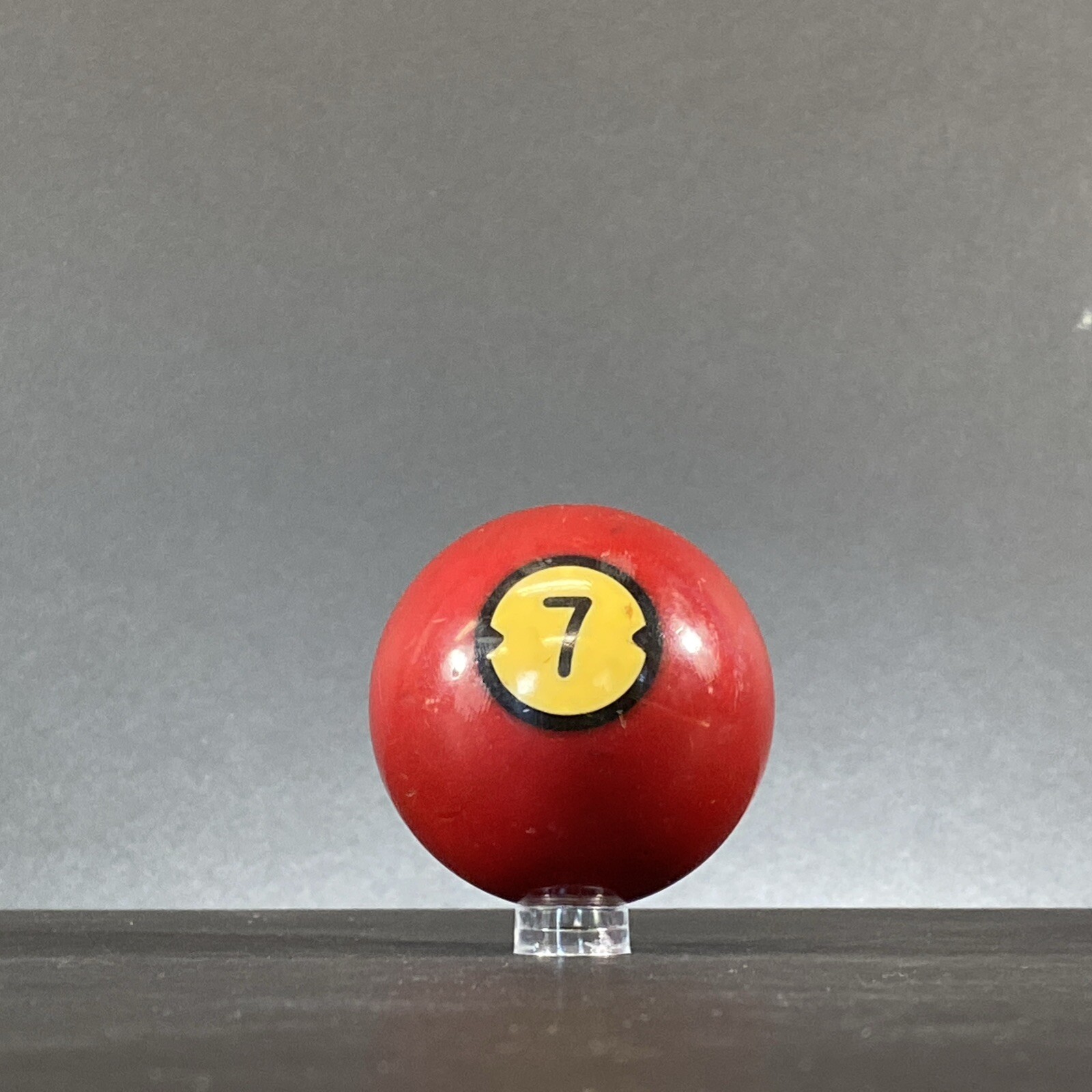 Brunswick Centennial Vintage Pool Billiard Pocket Ball Replacement 7 Maroon  H1