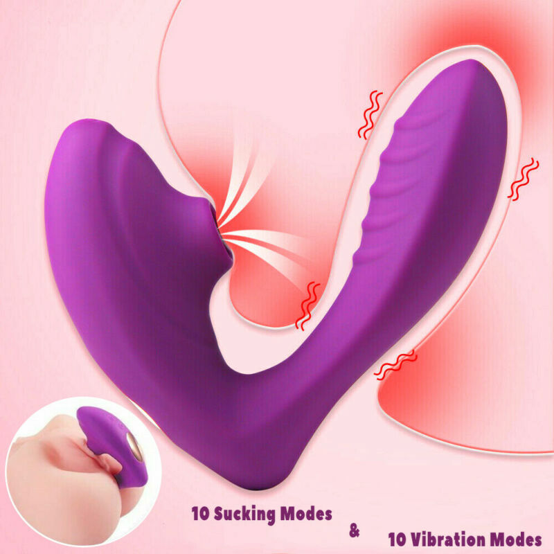 Sucking Vibrator Clit Sucker Nipple G-Spot Stimulator For Women Female Sex Toys