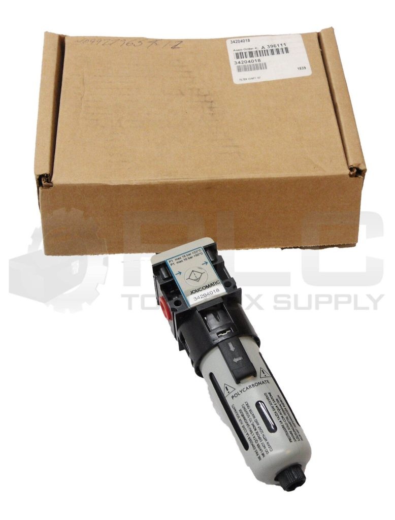NEW JOUCOMATIC 34204018 PNEUMATIC FILTER 16BAR