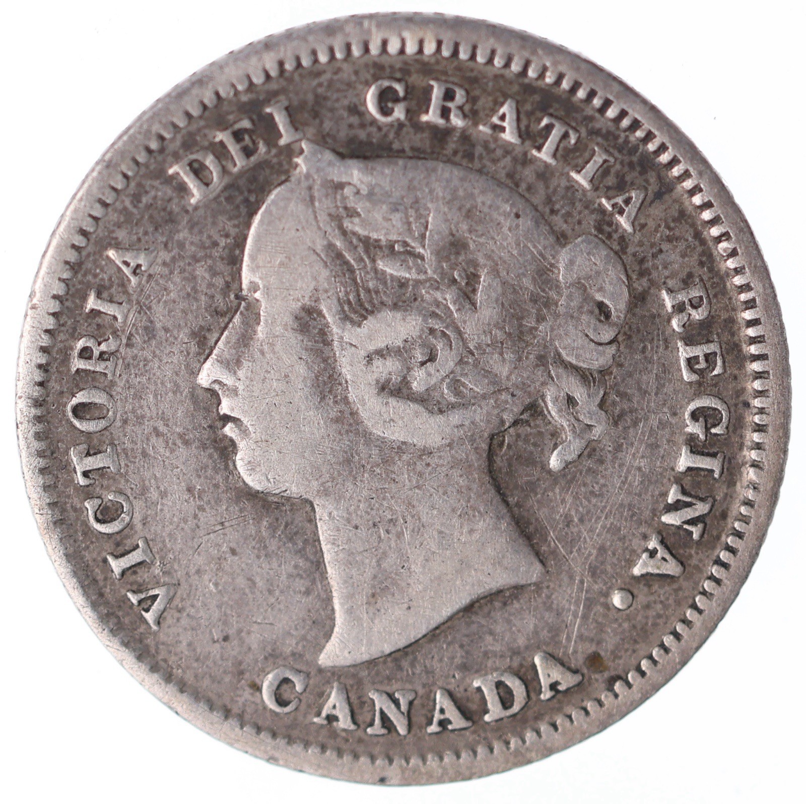 1887 Canada 5 Cents - VF - Lot#15650