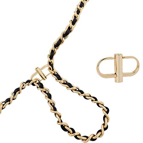 Adjustable Metal Buckles for Chain Strap Bag 5PCS Gold