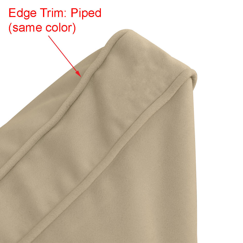 COVER ONLY Model V1 Twin Velvet Same Pipe Indoor Daybed Cushion Bolster - AD355