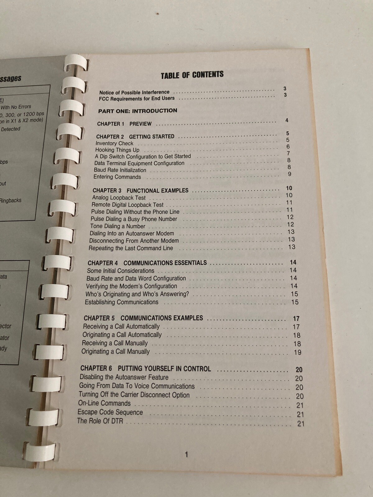 CTS DataComm 212 AHC External Modem Instruction Manual