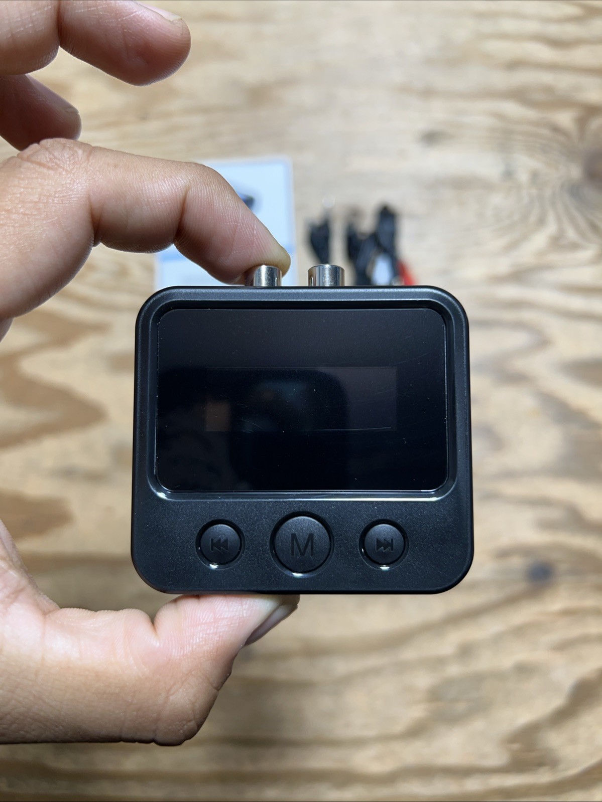 LCD Audio Receiver Transmitter Bluetooth-compatible 5.0 Wireless Adapter #C395