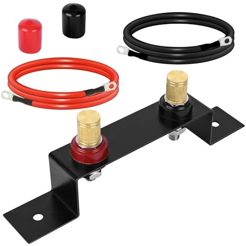 Battery Relocation Kit, Battery Jump Post Kit Heavy Duty Remote 1PCS Style 1