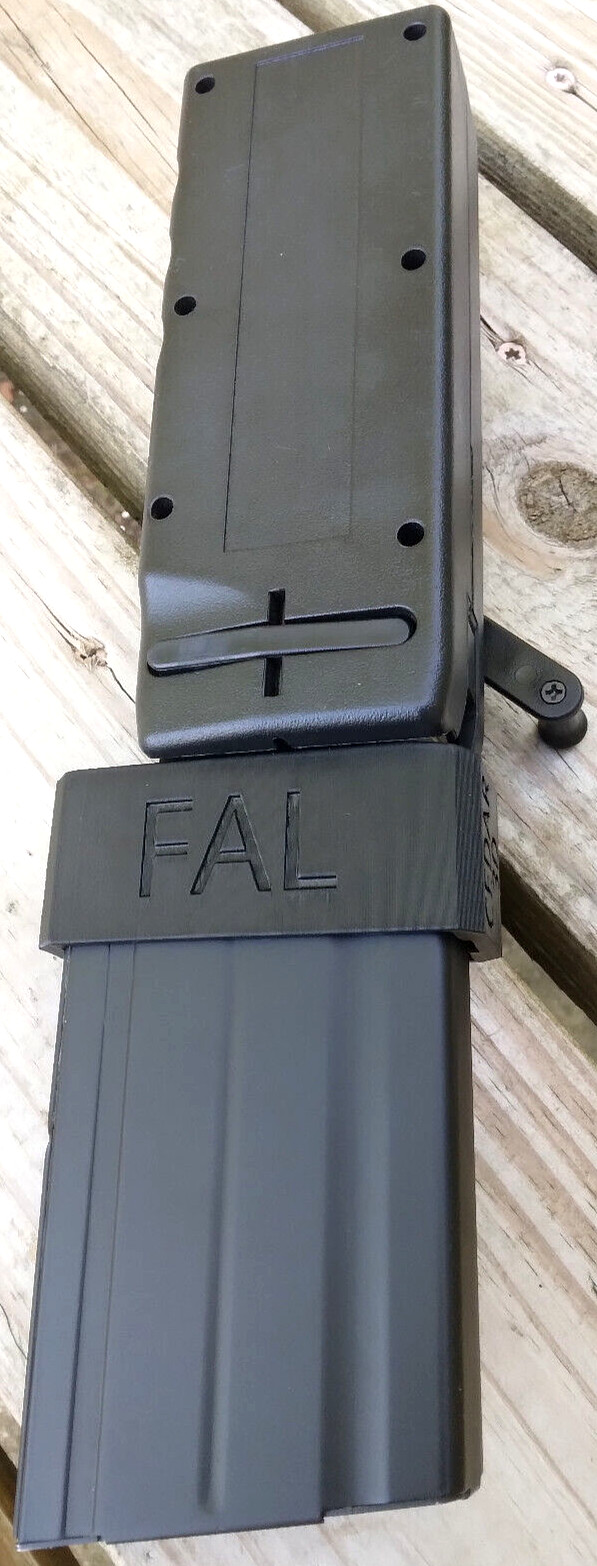 Airsoft FAL AEG Odin Speedloader Adapter (Black)