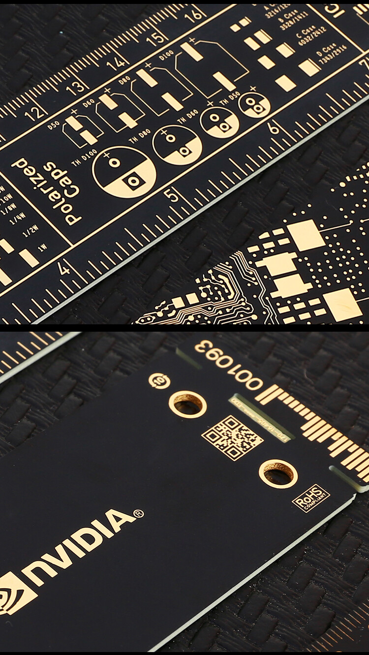 NVIDIA GeForce GTX PCB Engineering Ruler 2nd Generation 12"