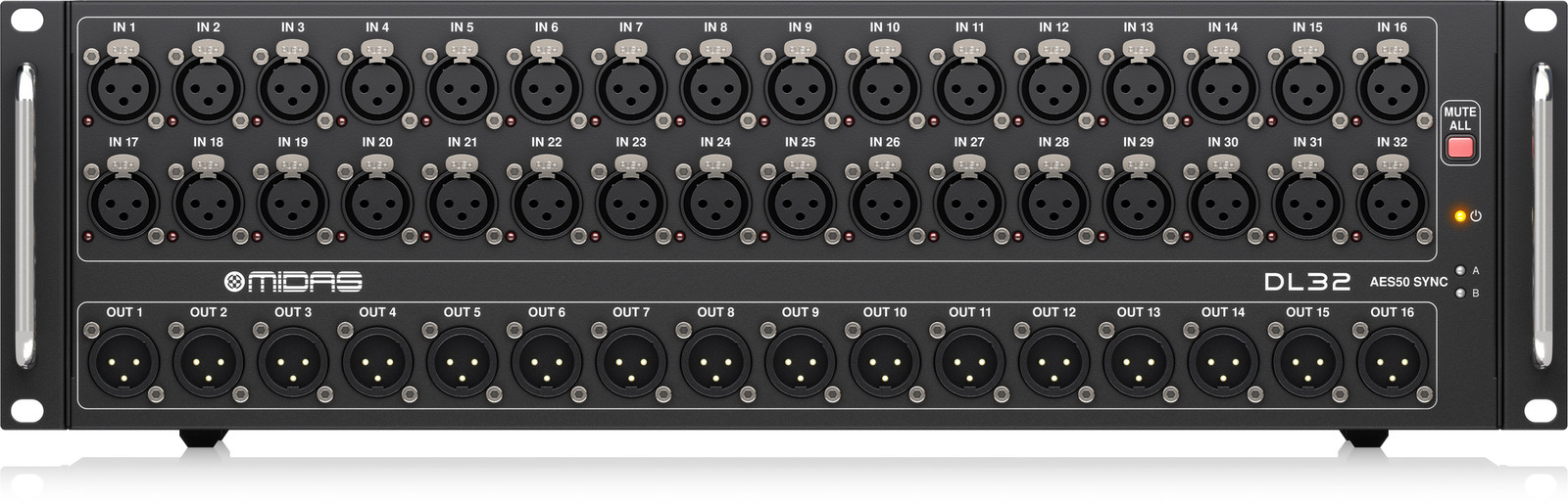 Midas DL32  32 Input, 16 Output Stage Box