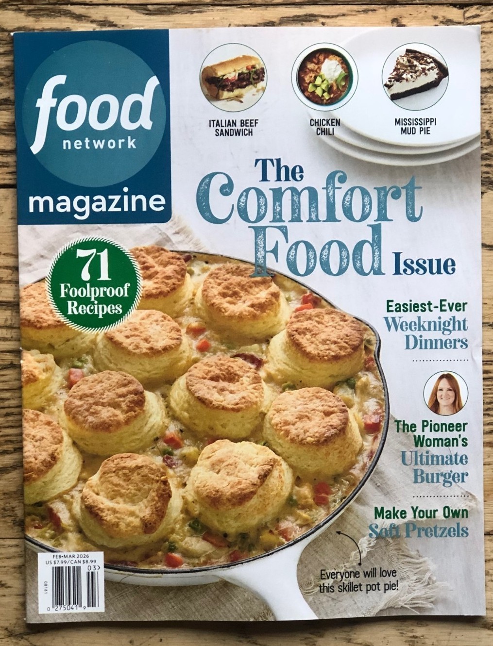 FOOD NETWORK MAGAZINE SPRING 2026 americas of home taste test kitchen delish