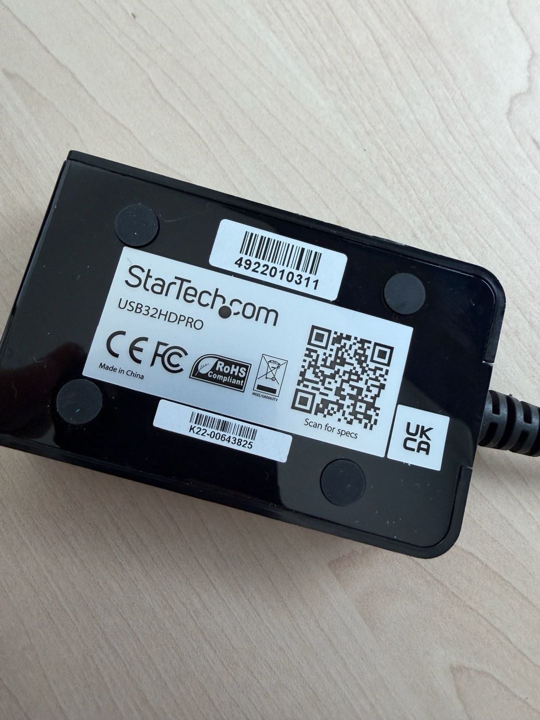 StarTech.com USB32HDPRO USB 3.0 to HDMI External Video Graphics Adapter