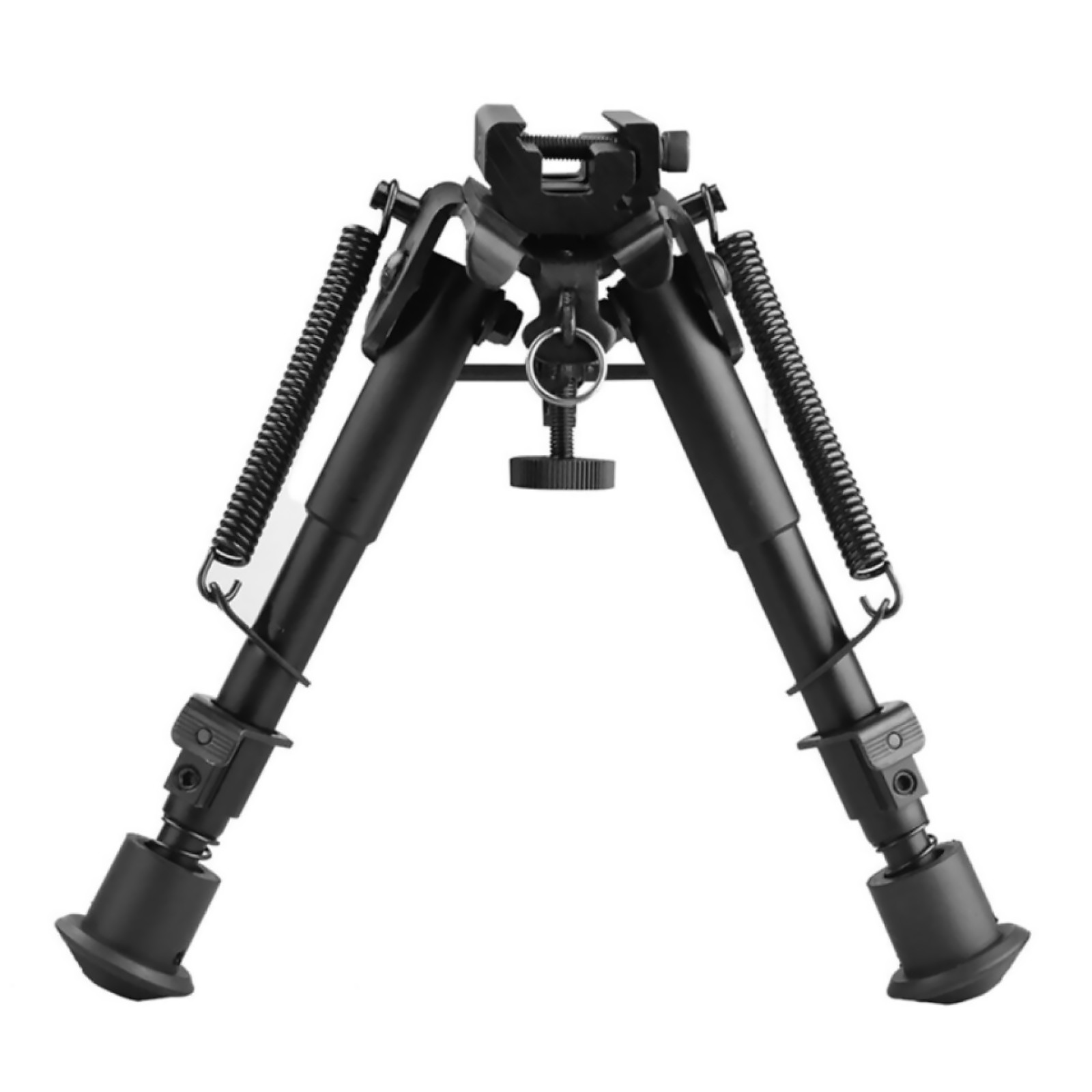 Adjustable 6-9" Sniper Hunting Rifle Bipod Sling Shooting Mount Stand Adapter e