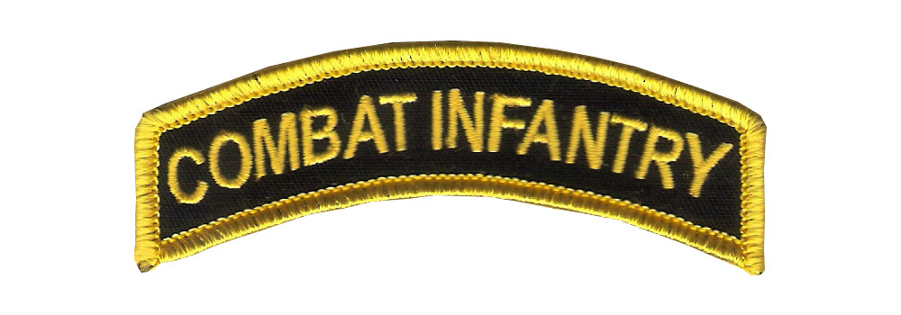 Combat Infantry Tab 'CVMA' style - Ranger - Airborne - Harley Davidson - OEF